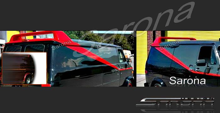 Custom GMC Vandura Van  Roof Wing (1971 - 1995) - $490.00 (Part #GM-012-RW)